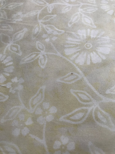 Cream Tonga Batik Fabric