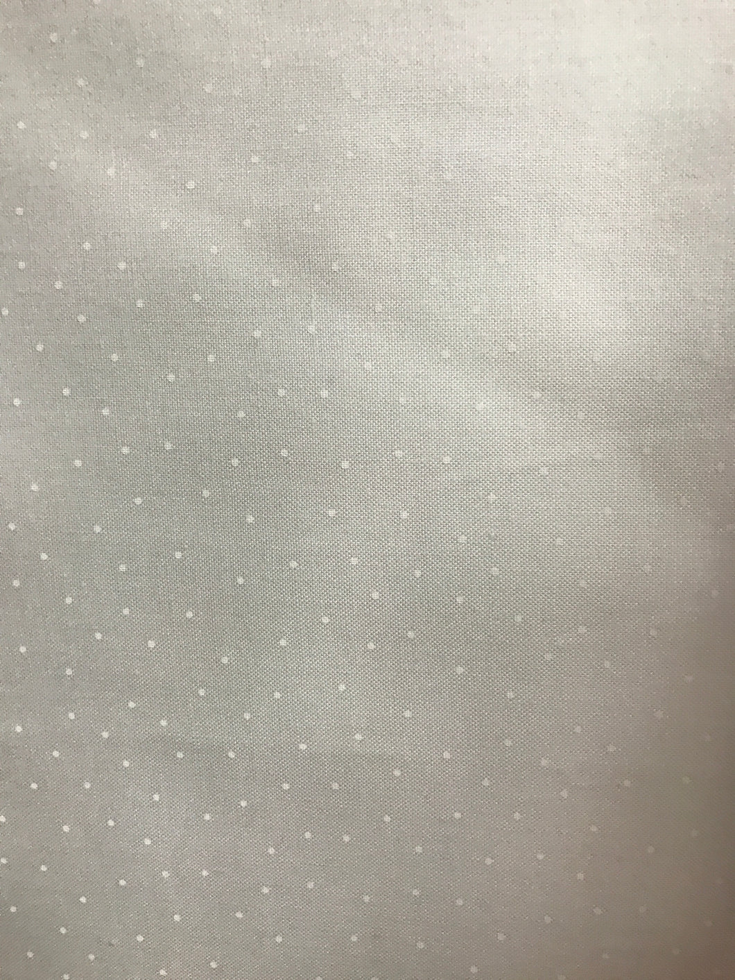 White on White Dots Fabric Maywood Studio