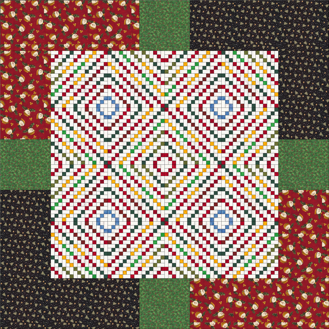 #didyoumakeachristmasquilttoday PDF Pattern