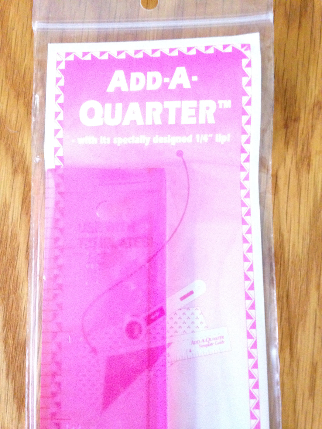 Add-A-Quarter Ruler