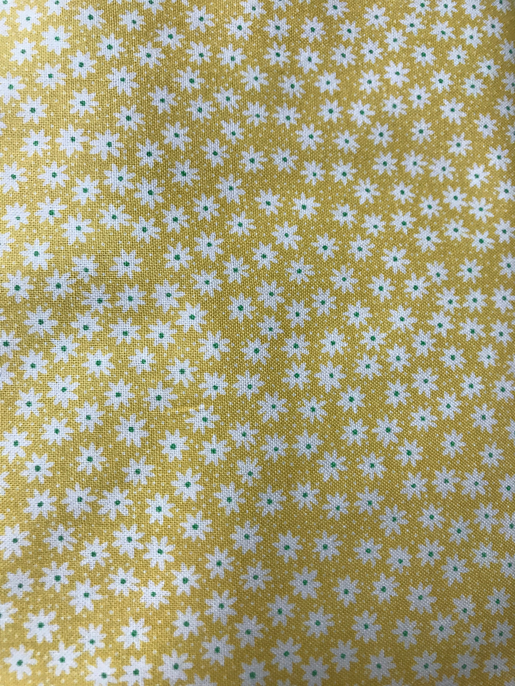 Yellow Daisies 30's Repro Fabric Windham